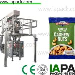 automaattinen muoto täyttö tiiviste kone multi pään pesukone cashew-pähkinät pakkaus välipaloja pakkauskone